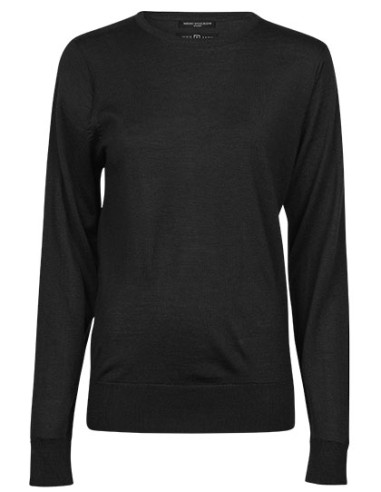 TEE-6006-Womens Crew Neck Sweater
